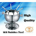 18/8 Stainless Steel 11pcs Fondue Set